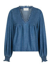 Indlæs billede til gallerivisning Neo Noir - Ililo Denim Blouse
