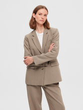 Indlæs billede til gallerivisning Selected Femme SLFRITA LS CLASSIC BLAZER CAMEL MEL NOOS
